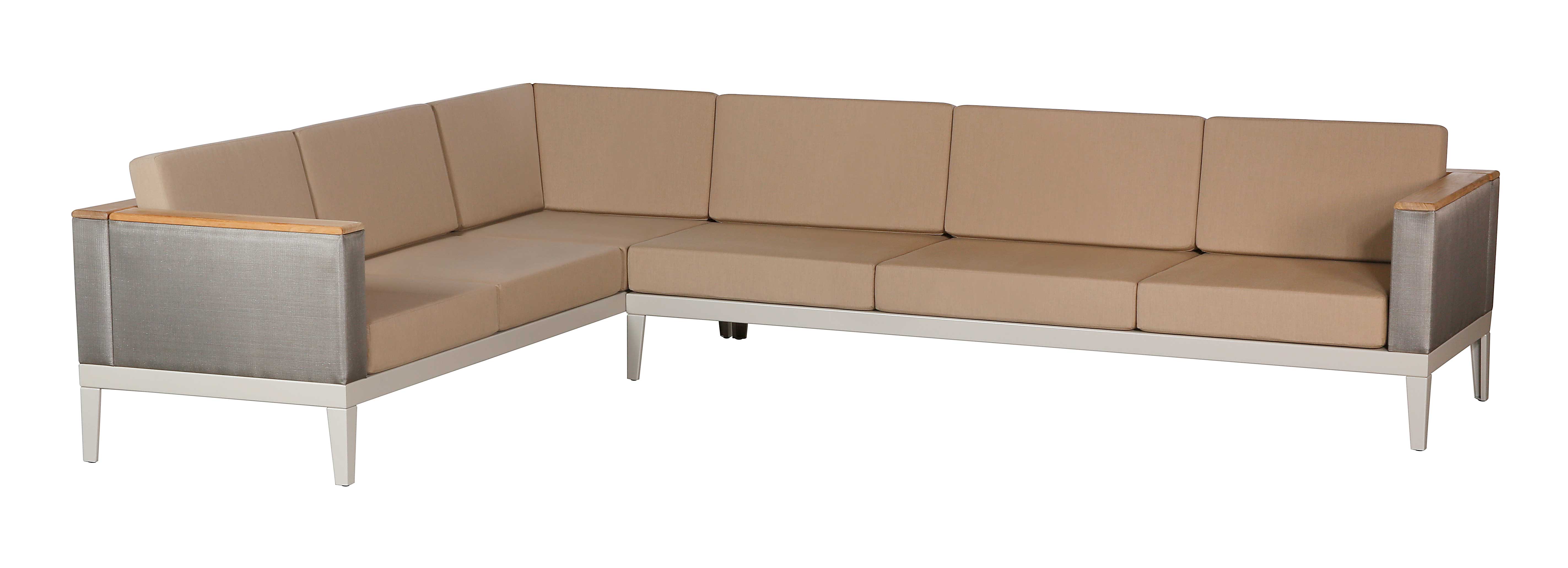 Aura DS Six-seat Corner Settee