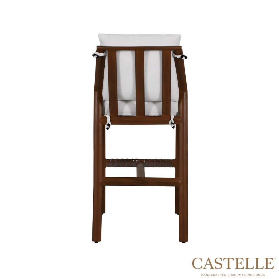 Berkeley Cushioned Armless Bar Stool