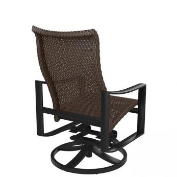 Kenzo Woven High Back Swivel Rocker