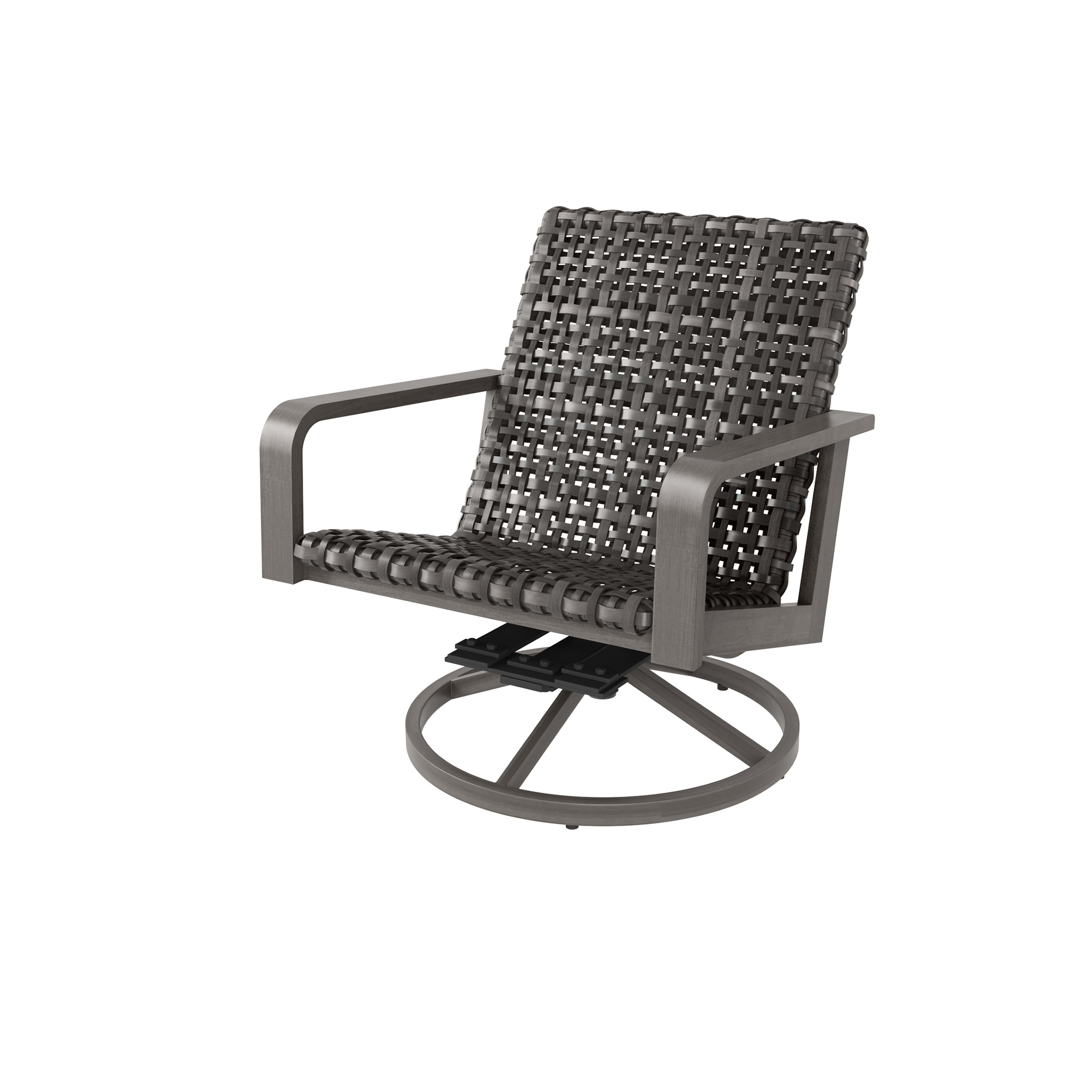 Antibes Cushionless Club Swivel Rocker