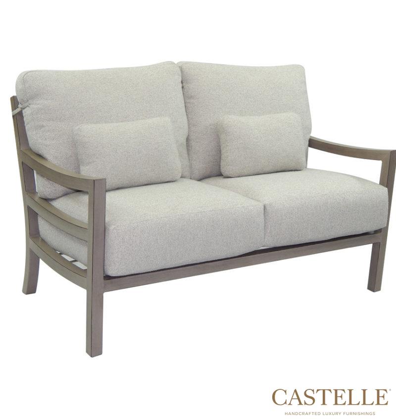 Roma Cushioned Loveseat