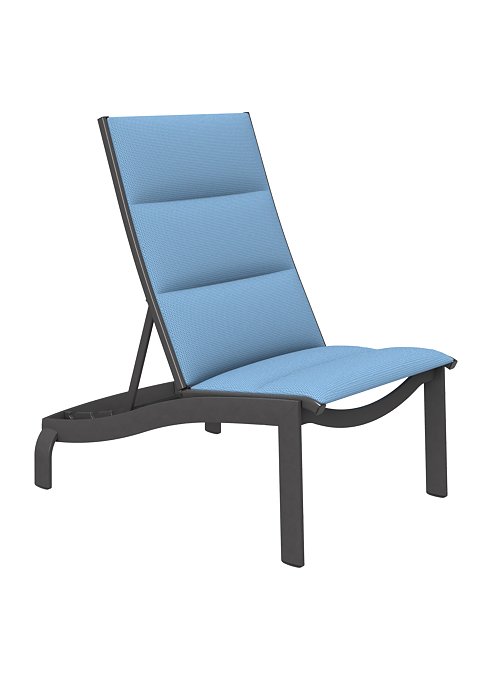 KOR Padded Sling Armless Recliner