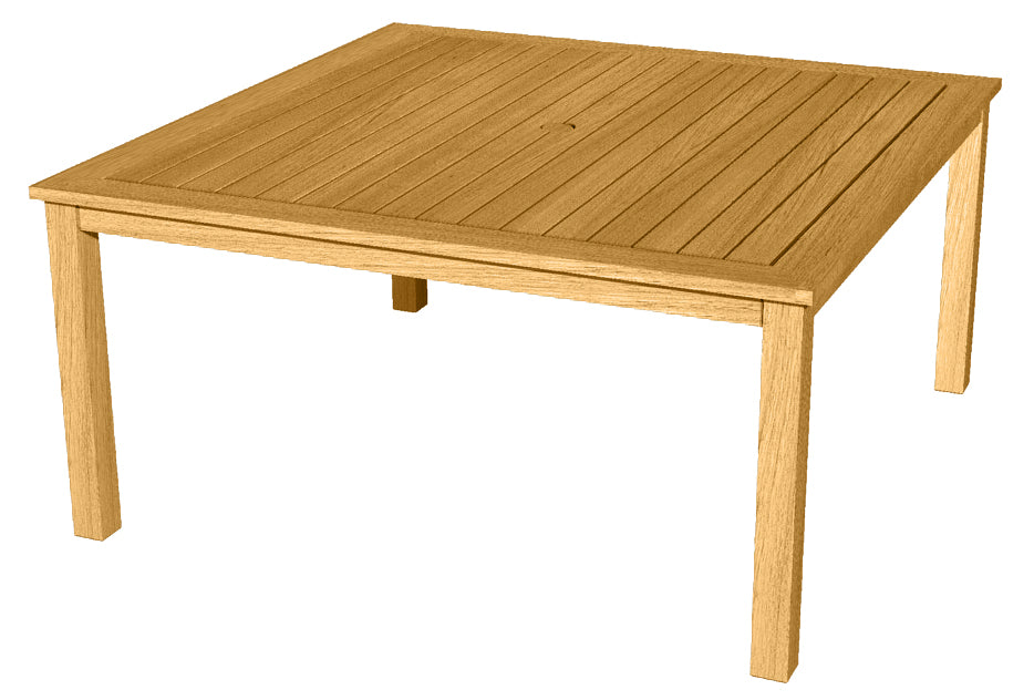 Newport 62" Square Dining Table