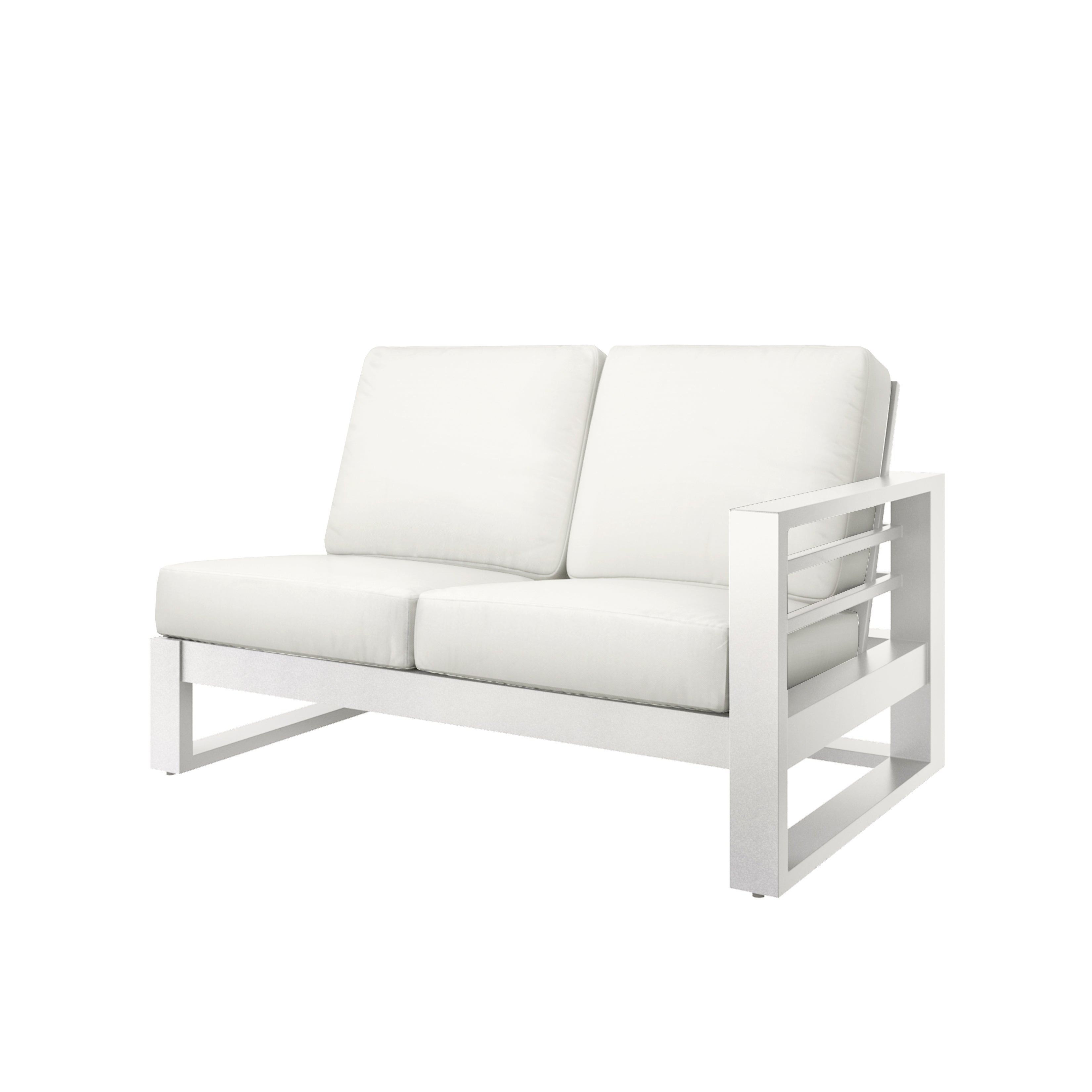 Palermo High Back Left Arm Loveseat Section