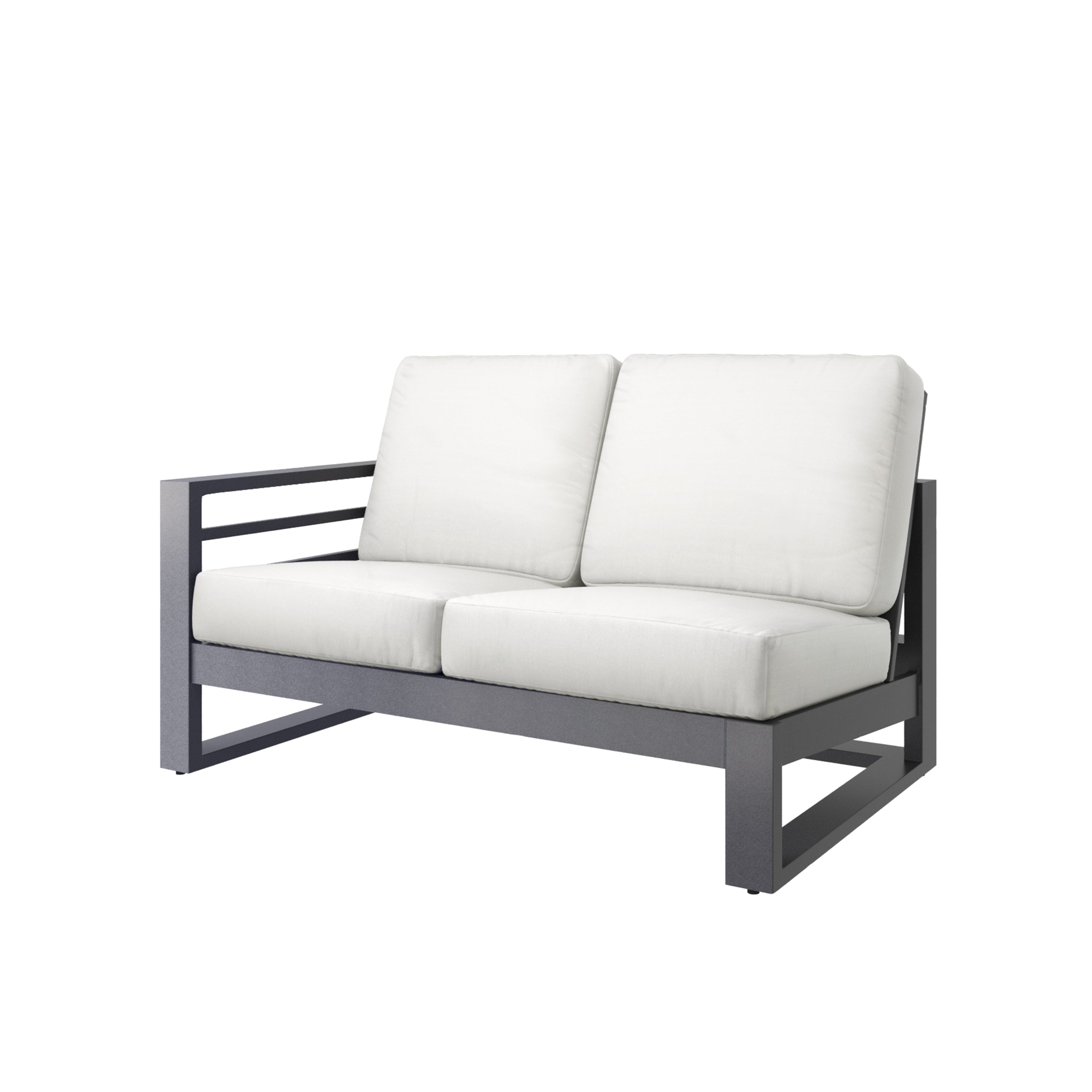 Palermo High Back Right Arm Loveseat Section