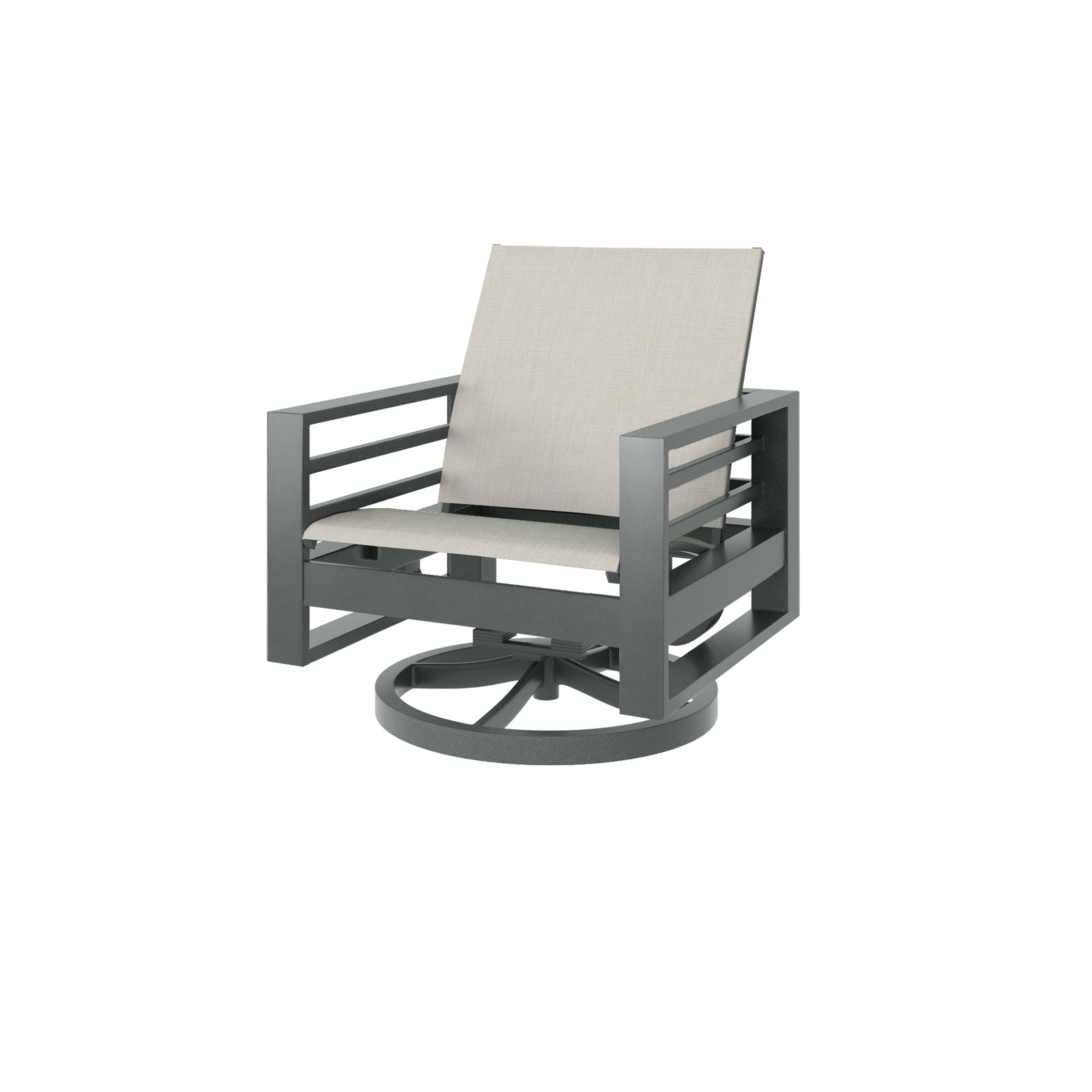 Palermo Sling Club Swivel Rocker