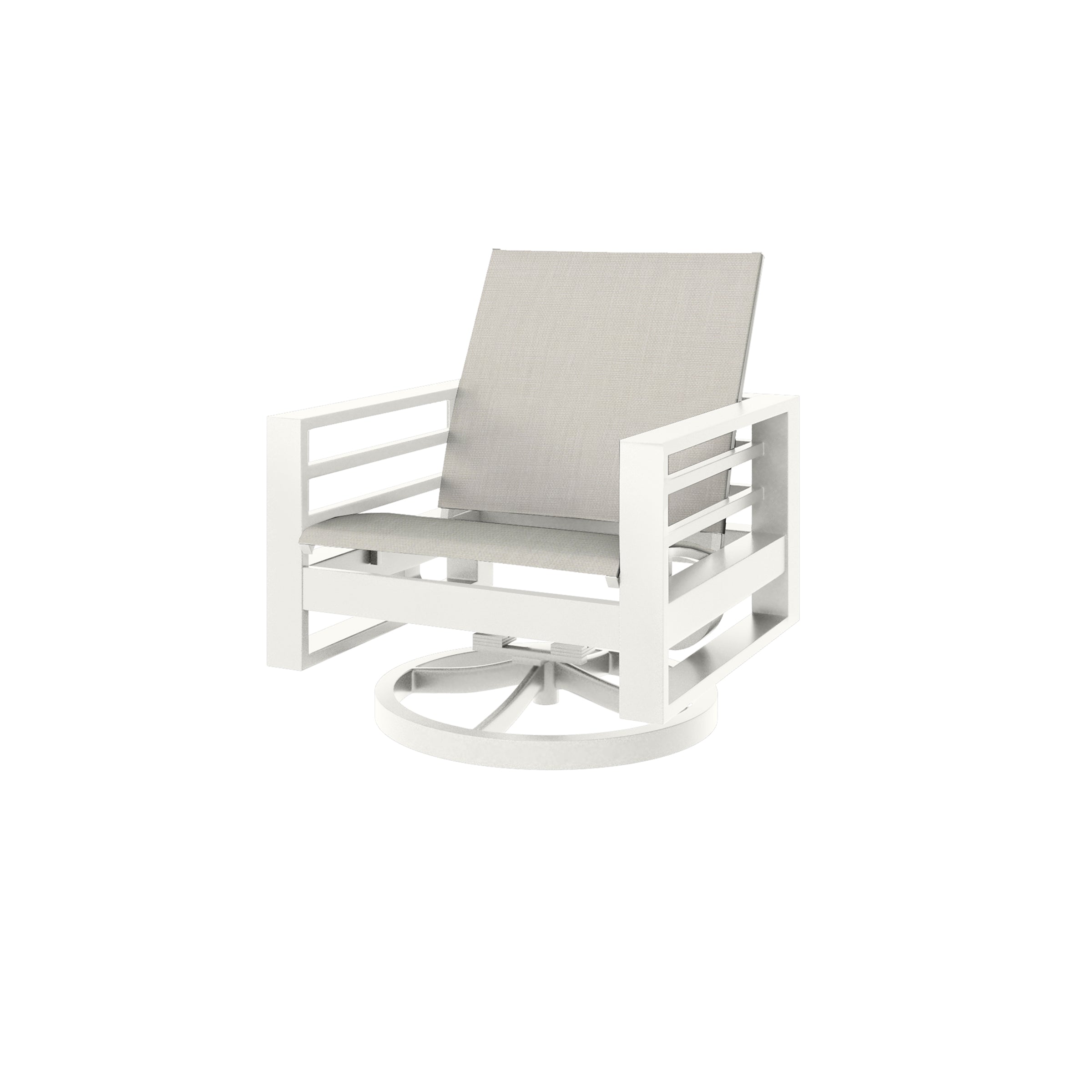 Palermo Sling Club Swivel Rocker